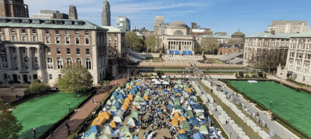 https://commons.wikimedia.org/wiki/File:Columbia_reinstated_Gaza_Solidarity_Encampment,_day_5_wide_%28cropped%29.jpg