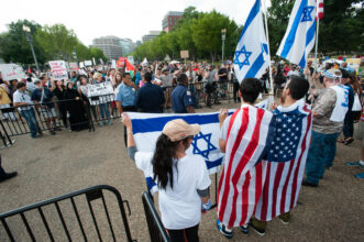 Protest against Israeli attacks on Gaza, Washington, DC, 9.8.2014 Photographer: Ryan Rodrick Beiler 09 Aug 2014 29761