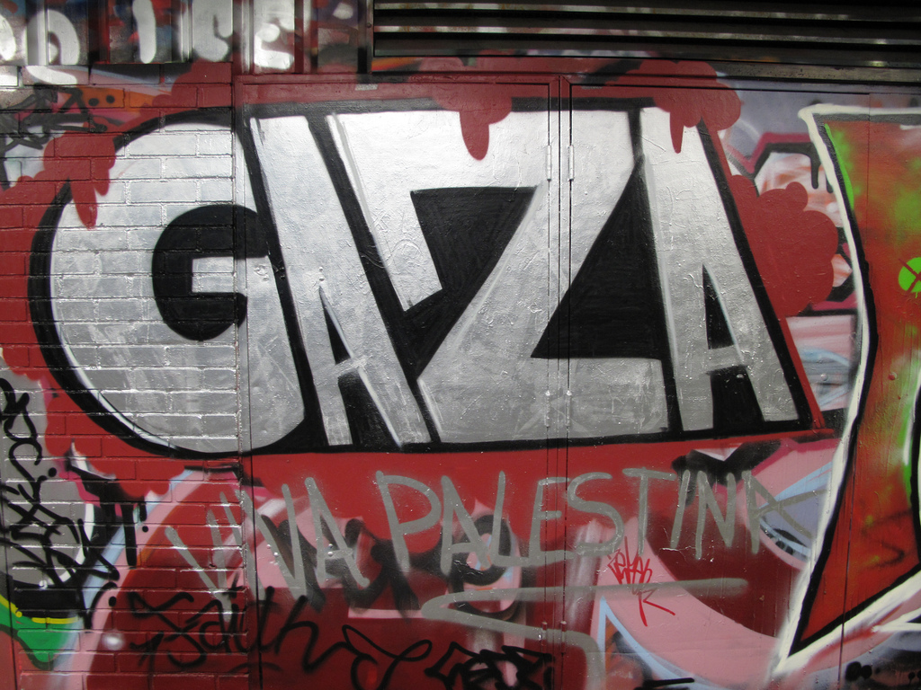 gaza graffiti - Foundation for Middle East Peace